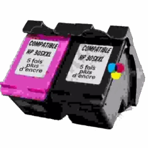 Compatible HP 305 XXL Noir et couleur, Lot de 2 cartouches d'encres compatibles HP 305XL Noir et couleur - ULTRA GRANDE CAPACITE | Tinkco